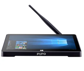 10.8 Colių PIPO X10 Pro / X10 4G RAM 64G ROM Mini PC Win10/Android 5.1/Linux TV Box Z8350/RK3399 BT RJ45 HDMI Mini Tablet Desktop images