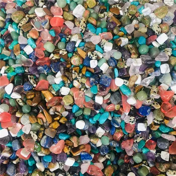 100g krito akmuo mišrūs akmenys natūralus vaivorykštinis spalvinga uolienų mineralas agatas už chakra gydymo images