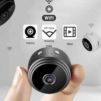 1080P HD IP mini kamera, wireless Wifi saugumo nuotolinio valdymo priežiūros naktinio matymo paslėpti mobiliojo ryšio aptikimas kamera images