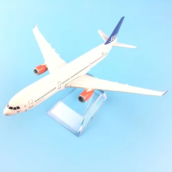 16CM A330 SKANDINAVIJOS ORO Modelio Lėktuvo 1/400 Masto Diecast Lėktuvo Orlaivio Lydinio Modelis Vaikams, Žaislų, Dovanų Rinkiniai images