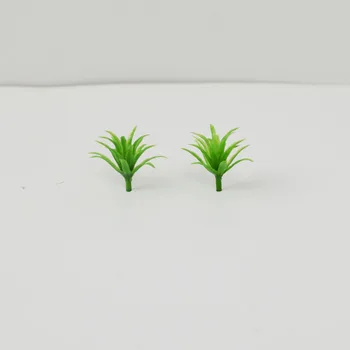 2,5 CM Apimties Modelio Žalios Spalvos Krūmas ABS Plastiko Modelis Augalų Architektūros modelių Kūrimo, Kraštovaizdžio Išdėstymas images