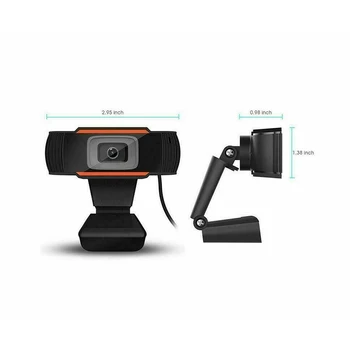 2020 HD Webcam PC Mini USB 2.0 Web Kamera Pasukti Vaizdo Įrašymo Skambina Aukštos raiškos kameros su 1080P už Kompiuterio Web cam images