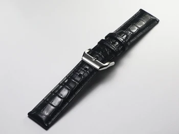20mm 21mm 22mm Upscale Krokodilo odos Apyrankė yra Rankų darbo natūralios Odos Watchband diržo aukštos kokybės Apyrankė dirželis Žiūrėti images