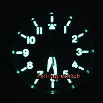 42mm Corgeut Sterilūs dial žiūrėti Safyro Stiklas karių, Automatinė Prabangos Prekės Sporto Dizainas, Mechaninė automatinė Mens Watch images