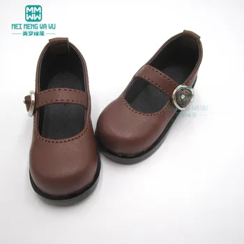 7.5*3,5 cm mini lėlės batai 1/3 BJD doll accessoreis SD10 SD13 pu aukšto kulno odiniai batai images