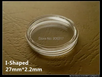 Akrilo Aukštos raiškos Plastiko dėžutės dydžio kaip 14mm iki 28mm Tiesioginis Pritaikymas Turėtojai monetos atveju 100 vnt./daug images
