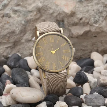 Antikvariniai Laikrodžiai Relojes Kvarco Vyrų Laikrodžiai Atsitiktinis Bronzos Spalvos Odinis Dirželis Žiūrėti Vyrų Laikrodis Relogio Masculino images