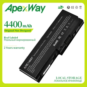 Apexway 4400mAh 10.8 v nešiojamas baterija Toshiba PA3536U-1BRS PA3537U-1BAS PA3537U-1BRS Satellite L350 už p200 P205 P300 X200 images