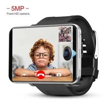 Carkira 2020 4G SmartWatch 32GB GPS Wifi Android 7.1 5MP Kamera, 2700mAh Didelis Ekranas Smart watch Vyrai Moterys DM100 Fitneso Apyrankė images