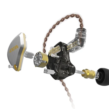 CCA C12 Ausinės Hibridines technologijas 12 vienetas In-Ear Triukšmo Mažinimo HiFi Ausinės images