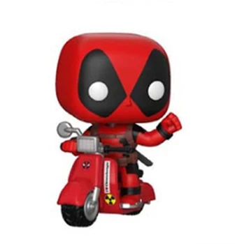 Deadpool Džiaugsmą Tapybos Bob Ross Deadpool MIEGĄ Ant Paspirtuko Sėdima Klounas Antis Surinkimo Vinilo Modelis Žaislai Paveikslas Dovanų images