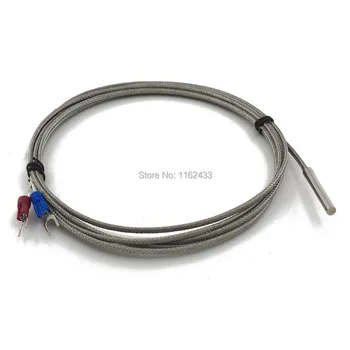 FTARP02 K E tipo 10m metalo atrankos kabelis lenkijos lazdele zondas galvos termopora temperatūros jutiklis images