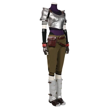 Galutinis Cosplay Fantasy VII Remake Jessie Cosplay Kostiumų Jumpsuit Kostiumai Helovyno Karnavalas Kostiumas images