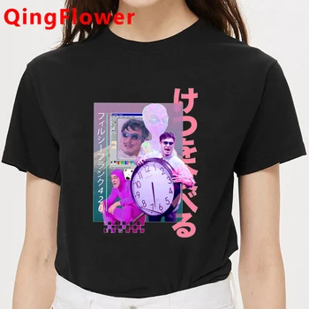 Harajuku Vaporwave Unisex Marškinėliai Vyrams Estetinės Cool Anime 90s T-shirt Ullzang Mados Vasaros Marškinėlius Streetwear Viršuje Tees Vyras images