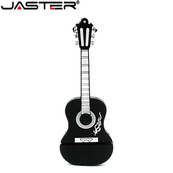 JASTER Animacinių filmų 64GB mielas Muzikos instrumentas Gitara, smuikas Pastaba usb Flash Drive 4GB 8GB 16GB 32GB Pendrive USB 2.0 Usb stick images