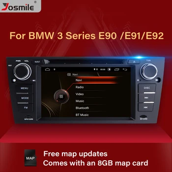 Josmile 1 Din Car DVD Player BMW E90/E91/E92/E93 2005 3 Serijos Multimedijos Automobilio Radijo, GPS Navigacija, Garso Galvos Vienetas 3G images