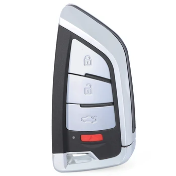 KEYDIY Universalus Smart Nuotolinio Valdymo Mygtuką, Auto Automobilio Raktas Fob 4 Mygtukai VVDI pagrindinė Priemonė VVDI 2 P/N: XSKF20EN / XSKF21EN images