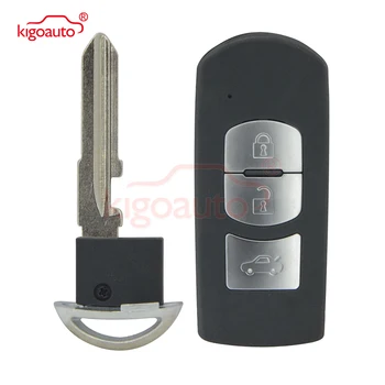 Kigoauto Naujas modelis SKE13E-01 Smart key 3 mygtuką, 434Mhz už Mazda 3 6 m. m. 2016 m. 2017 m. images