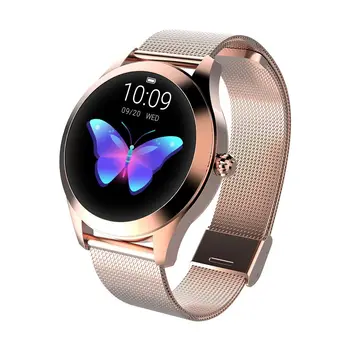 KW10 Vandeniui Smart Watch Moterų Miela Apyrankė Širdies ritmo Monitorius Miego Stebėjimo Smartwatch Prisijungti 
