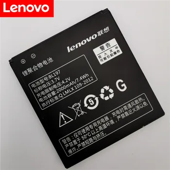 Lenovo A800 akumuliatorius 2000mAh BL197 Baterija LENOVO A820 A820T S720 S720i A798T S889T S868T S899T S750 S889 S870e Baterijos images