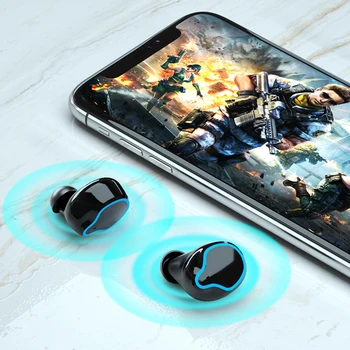 M9 TWS Bluetooth 5.1 Belaidė laisvų Rankų įranga Touch Kontrolė, LED Ekranas, In-Ear ausinės Ausinių Triukšmo Mažinimo Sporto, Muzikos Ausinių images