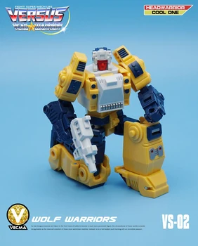 MFT Transformacijos G1 Robotas Weirdwolf VS-02 VS02 mokyklų direktoriai GALVOS WERRIOR Kišenėje War Serijos Vilkas Režimo Veiksmų Skaičius, Vaikų Žaislai images