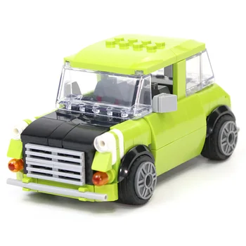 Mr Bean Žalia Mini Automobilių Statybinių Blokų Serija Duomenys Plytų Modelio Švietimo Suderinama Su prekių ženklais Gimtadienio Žaislas Vaikams images