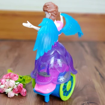 Nauja Elektros Sukasi Princesė Šokių, Šviesos Muzika Lėlės Žaislas Modeliavimas Lėlės Mergaitėms Kūdikių Švietimo Žaislas Vaikams images