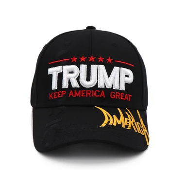 Naujas Donald Trump 2020 kepuraičių Išlaikyti Amerika Labai Snapback Cap Pirmininkas Skrybėlę 3D Siuvinėjimo Didmeninė Lašas Laivybos Skrybėlės images
