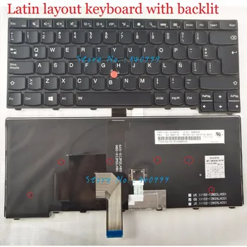 Naujas lotynų klaviatūra Lenovo ThinkPad T440 T440P T440S T431S E431 E440 0C43915 apšvietimu Teclado images