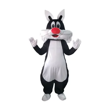 Naujas Sylvester katė talismanas kostiumas Anime cosplay mascotte adulte Helovinas, Kalėdos, Gimtadienis images