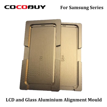 Novecel LCD ir Priekinis Stiklas Aliuminio Derinimas Pelėsių Samsung S6 krašto S6 krašto plius S7 krašto S8 S8 plius images