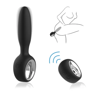 Nuotolinio valdymo 12 Režimas Silikono G-taško Vibratorius USB Įkrovimo Galingas Lazdele Masažas Suaugusiųjų žaidimas Orgazmas Sekso Žaislas, skirtas moters Dildo images