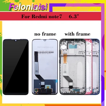 Originalą Xiaomi Redmi 7 Pastaba LCD Ekranas su Rėmu Jutiklinis Ekranas skaitmeninis keitiklis LCD Ekranas Redmi Note7 Surinkimas, Remontas, Dalys images