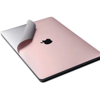 Premium A1369 AntiScratch Galinį Dangtelį Vinilo Decal Odos Lipdukas Ultra Plonas Gryna Spalva rožinė Aukso Apsauginė Plėvelė, skirta Macbook Air 13 images