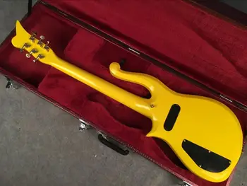Princas debesų elektrinė gitara, geltona gitara su Klevų fingerboard kaklo su alksnis įstaiga,nemokamas pristatymas images