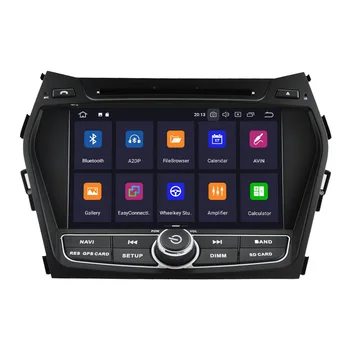 PX6 4G+64G Android 10.0 automobilio multimedijos grotuvo Hyundai IX45 Santa fe 2013-2018 m. automobilio radijas stereo navi dvd grotuvas gps galvos vienetas images
