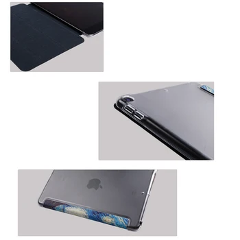 QIJUN tablet flip case for Apple ipad 9.7 2018 tapybos Smart pabusti Miego fundas kartus Stovėti padengti rubisafe už ipad6 A1893 A1954 images