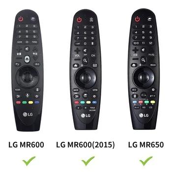 SIKAI Silikono Atveju LG Smart AN-MR600 Nuotolinio Valdymo Dangtelis LG YRA MR650 Už LG OLED TV Magic Remote AN-MR18BA 19BA 20GA images