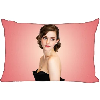Stačiakampis Pagalvių Užvalkalai Karšto Pardavimo Geriausi Gražus, Aukštos Kokybės Emma Watson Pagalvę Padengti Namų Tekstilė, Dekoratyviniai Pagalvių Užvalkalai Užsakymą images