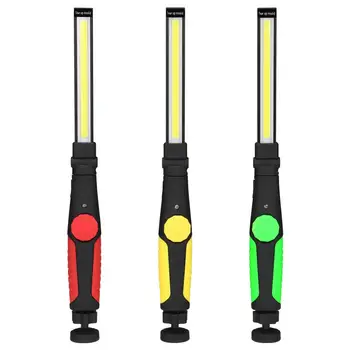 USB Įkrauti LED Darbinis Šviesos Nešiojamų Žibintų Magnetinio COB Žibintuvėlis Pasukti 180 Kabliukas Kabo Lempa Automobilių Remontas/Kempingas images