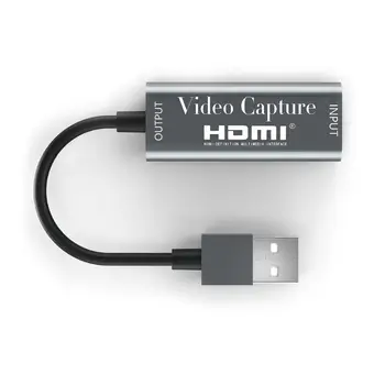 Vaizdo įrašymo Kortelė, USB 3.0-2.0 Video Grabber Įrašo laukas f-r PS4 Žaidimas DVD vaizdo Kamera H-D Fotoaparato Įrašymo Live Transliacijos images