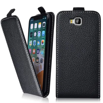 Verslo Derliaus Flip Case For Digma VOX S501 3G Atveju Specialaus Dangčio PU ir Žemyn Paprastas Mielas telefonas krepšys images