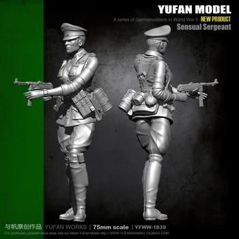 Yufan Modelis 1/24 75mm Kareivis Modelio Rinkinio Pav Neaptaisyti Yfww-1839 images